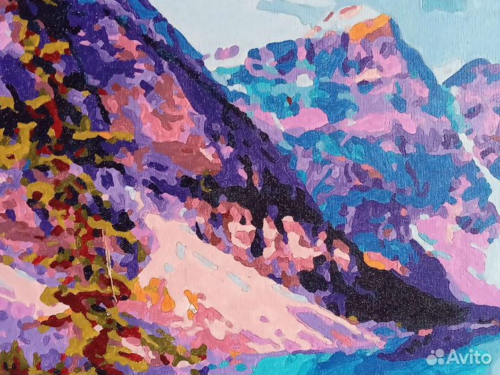 Картины по номерам раскрашенная