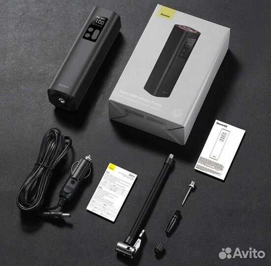 Baseus Car Inflator Pump 12V 150psi, Компрессор