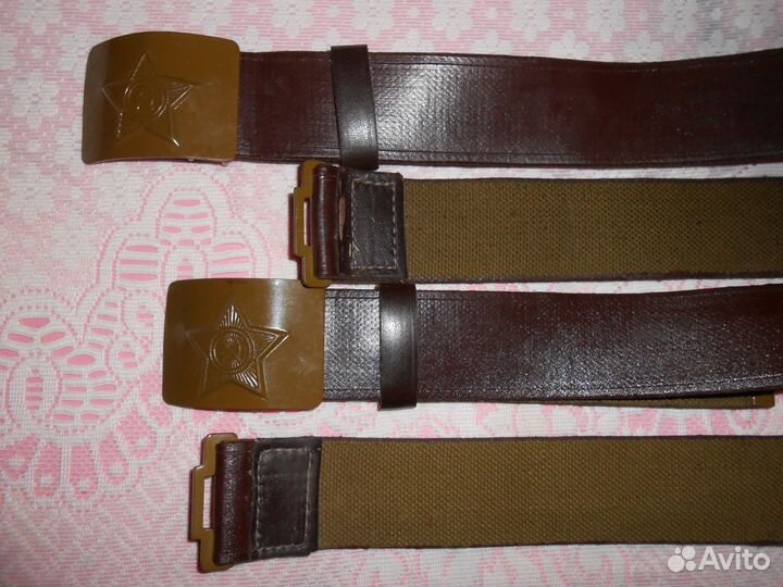 Солдатский, армейский ремень СССР. новые. Склад