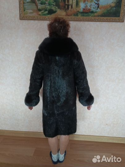 Шуба из нутрии 48 50
