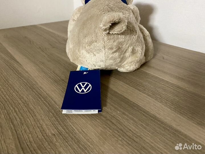 Медвежонок Volkswagen Plush Toy Teddy Bear, grey