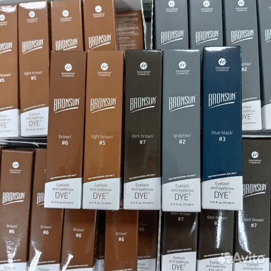 Краски для бровей Bronsun