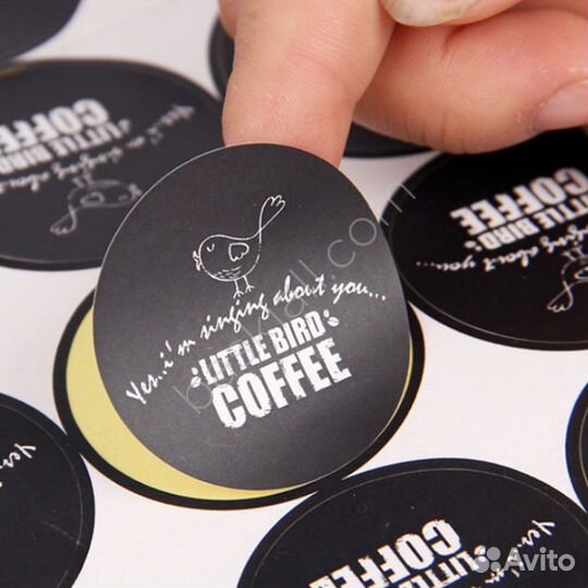 Печать наклеек и стикеров