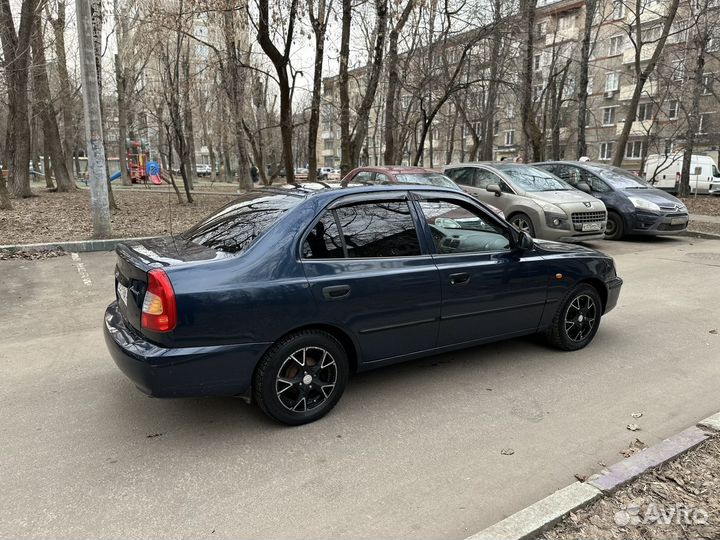 Hyundai Accent 1.5 МТ, 2008, 217 000 км