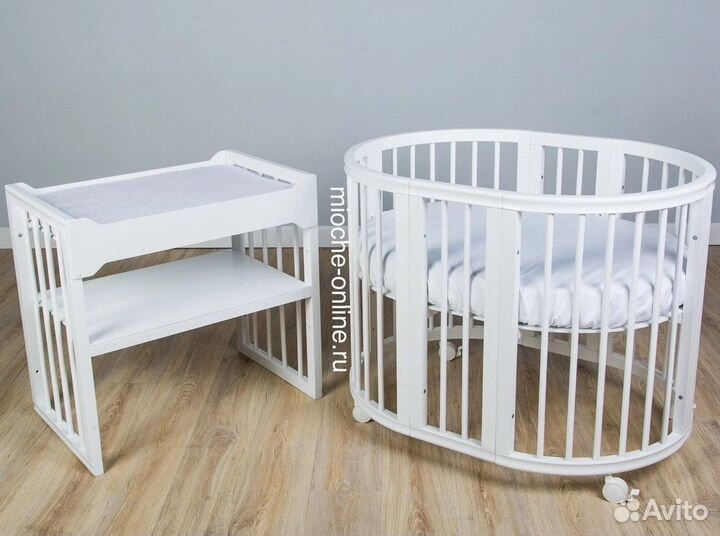 Кровать-трансформер Mioche 9 в 1 до 8 лет