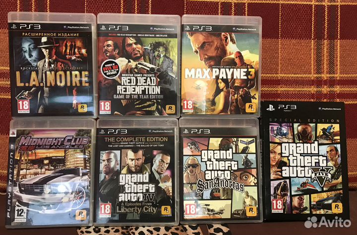 Игры PS3 (A-L), стилбуки, редкие