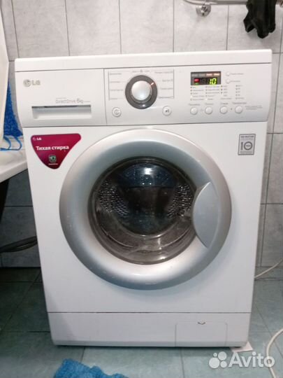 Стиральная машина бу lg 6 кг