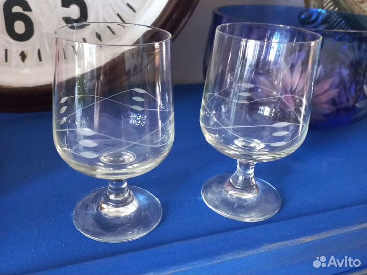 Рюмки, фужеры, бокалы, стаканы СССР