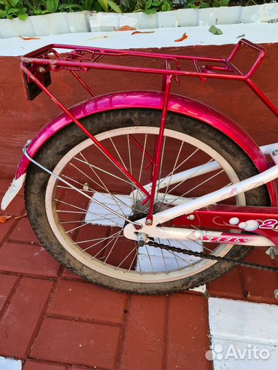 Велосипед детский/подростковый розовый