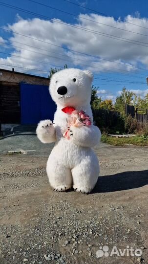 Мишка белый на праздник