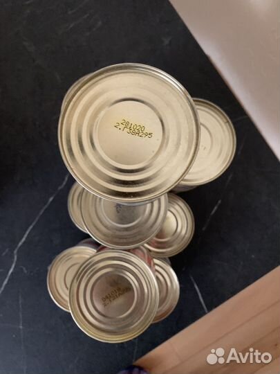 Консервы мясные на корм для животных