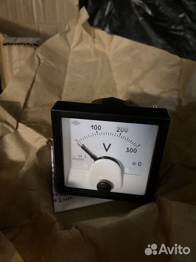 Амперметр М42301, 0-300V, 1.5 (2018 год)