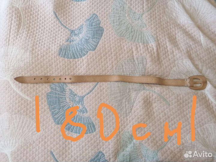 Ремень женский кожаный