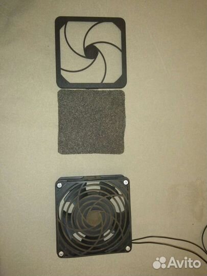 Двухпроводной вентилятор охлаждения(кулер) 220в