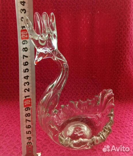 Лебедь хрусталь СССР