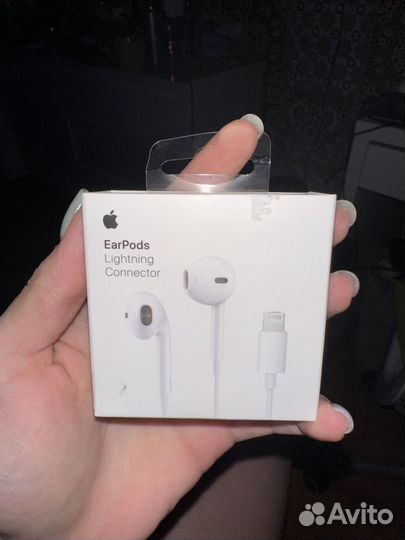 Наушники apple earpods lightning