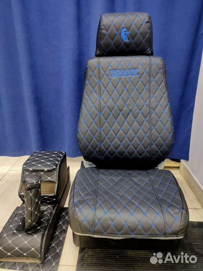 Чехол пневмосиденья камаз Grammer (тис) Эко Кожа