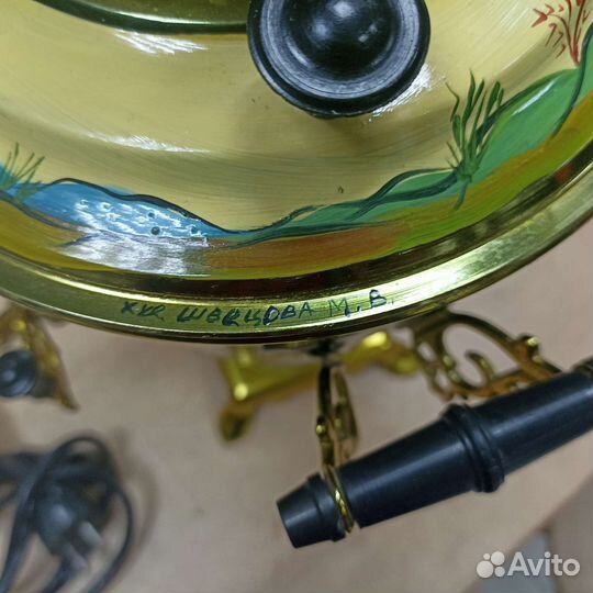 Электрический Самовар с худ росписью (сзр)