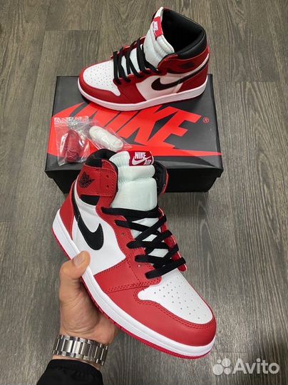 Кроссовки Air Jordan 1 Chicago (36-45)