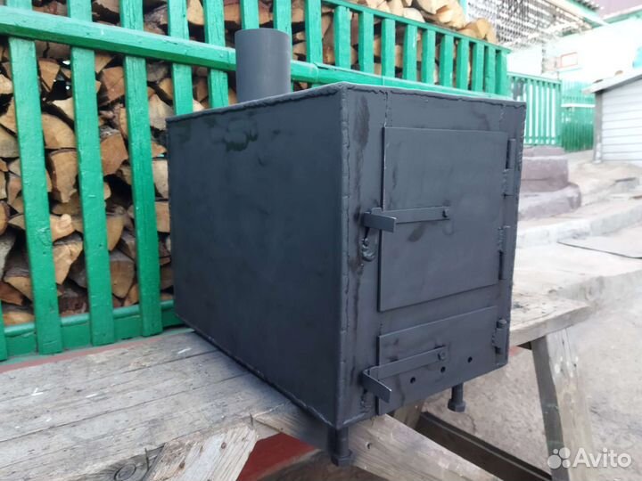 Печь буржуйка для гаража