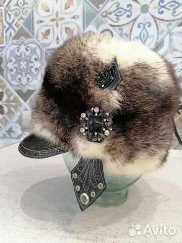 Шапка норковая