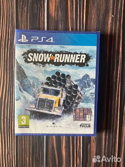 Snow runner ps4 (диск новый)