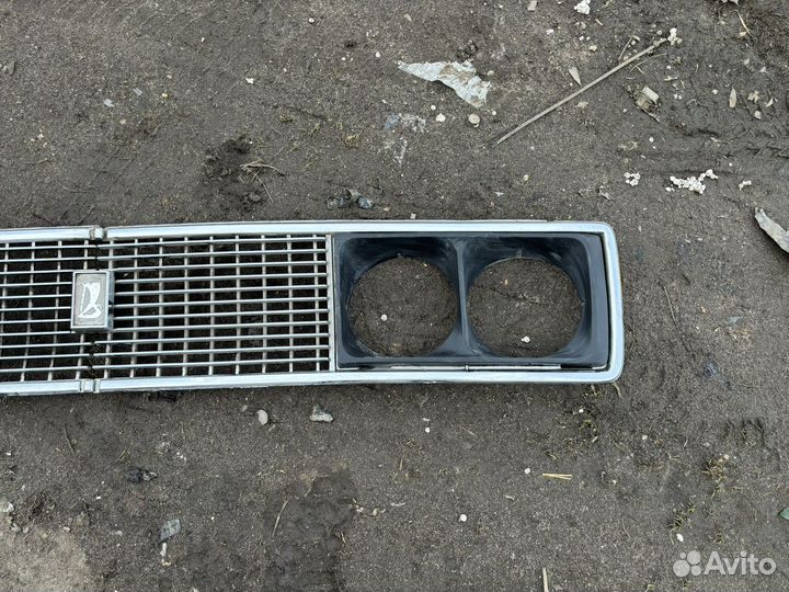 Решетка падиатора хром сталь СССР 2106