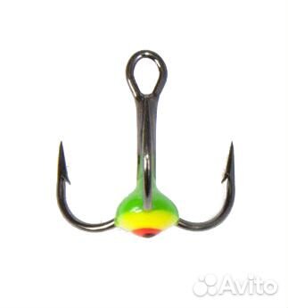 Крючок-тройник с каплей №8/03 