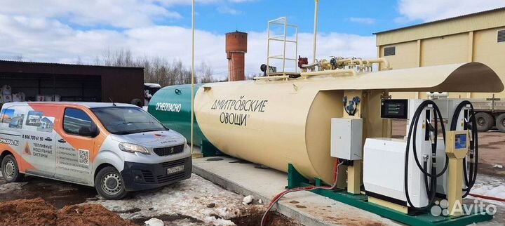 Контейнерная АЗС для нужд предприятия