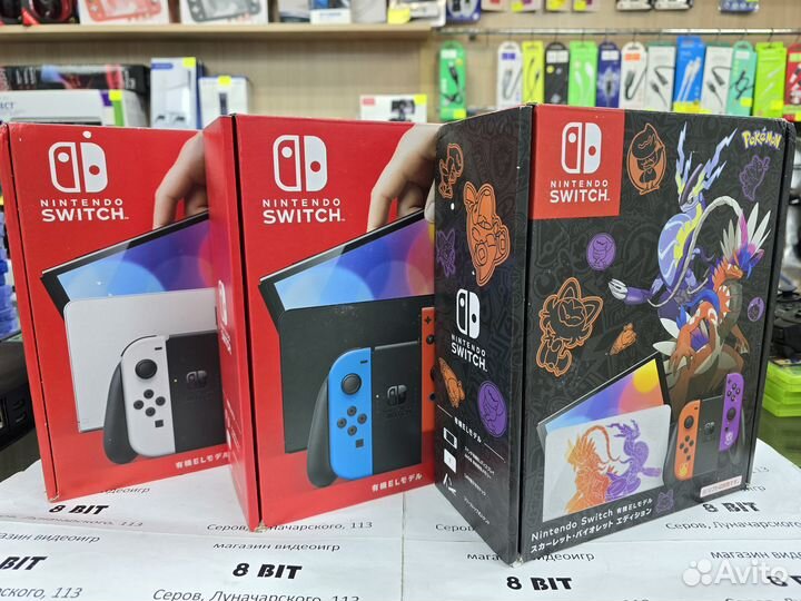 Новая прошита Nintendo Switch Oled + Гарантия