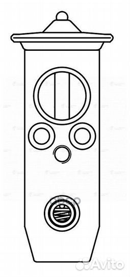 Клапан расширительный кондиционера (трв) ltrv 2540