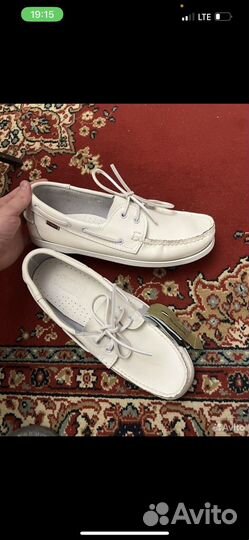 Мокасины sebago 45 размер