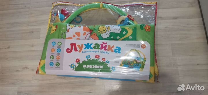 Развивающий коврик новый