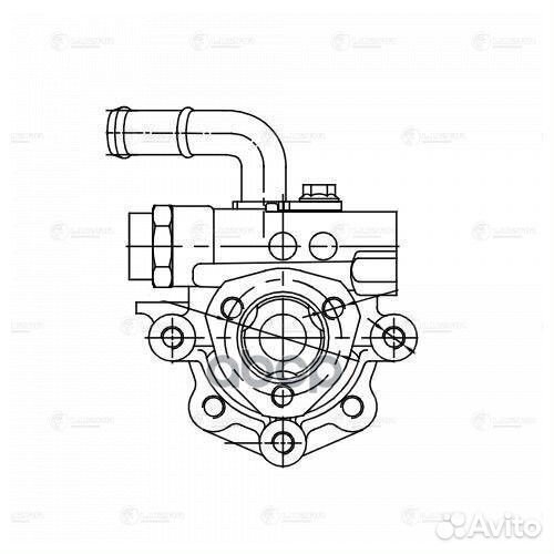Насос гур для ам VW Transporter (03),Caravelle