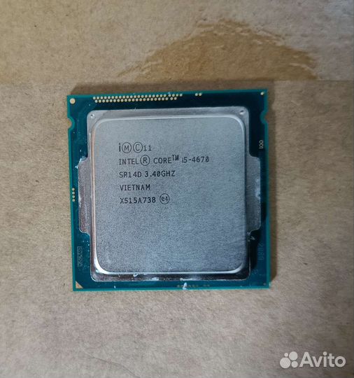 Процессор intel core i5-4670