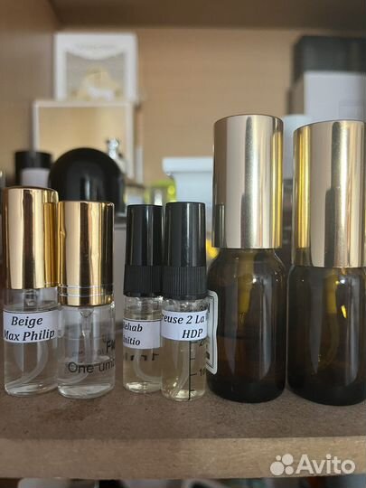 Отливанты, фирменные пробники