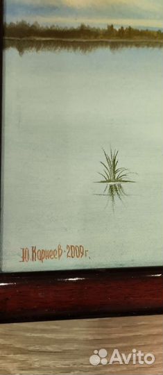 Картина маслом на холсте пейзаж