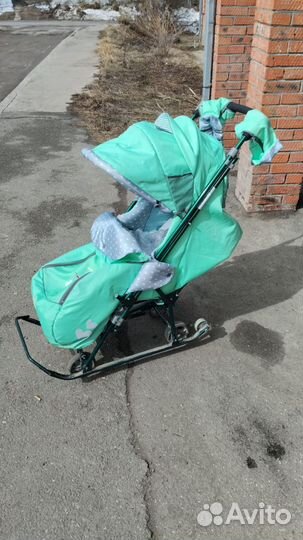 Коляска санки