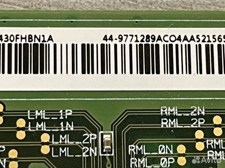 T-con HV430fhbn1A тв Samsung