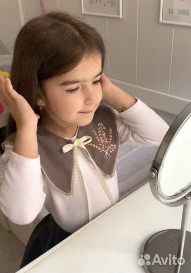 Съемный воротничок детский новый