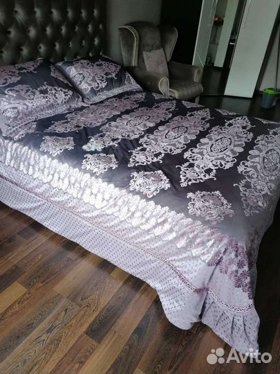 Покрывало и 2 наволочки