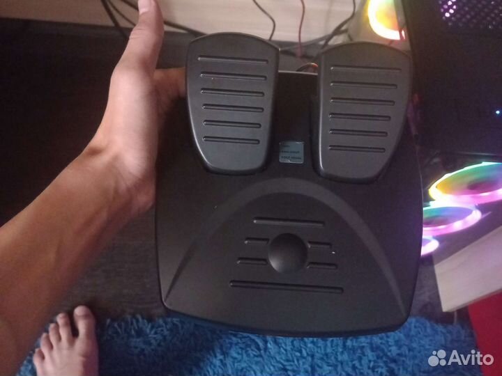 Игровой руль для пк/ps 4/ ps 3 педали в комплекте