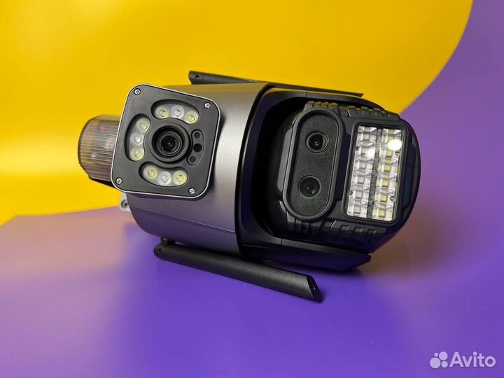 Камера видеонаблюдения wifi с 2 объективами icsee