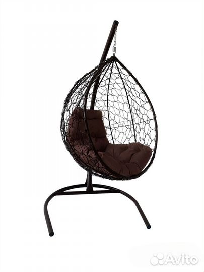 Качели Капля ротанг