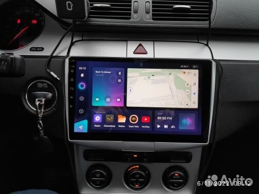 Магнитола Teyes на Passat Volkswagen в Миассе