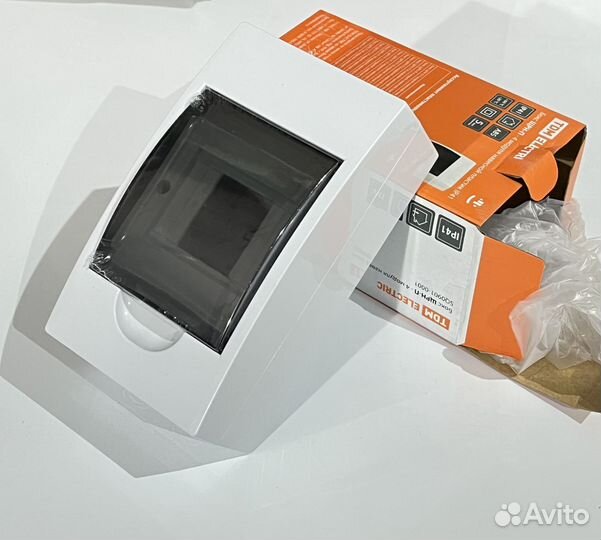 Щит распределительный навесной ЩРН-П-4, IP41, белы