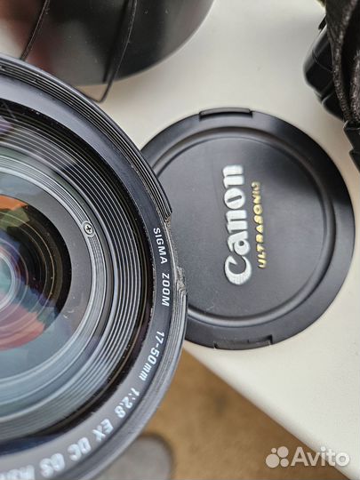 Объектив Sigma 17-50 на canon