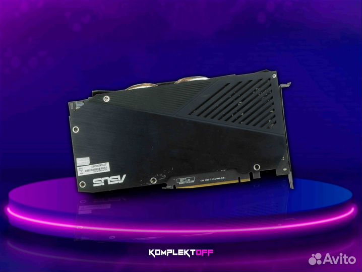 Видеокарта asus GeForce RTX 2060 dual EVO OC