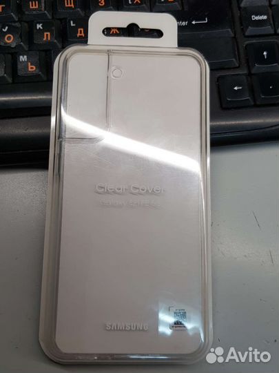 Оригинальный Чехол Clear Cover для Samsung S21 FE
