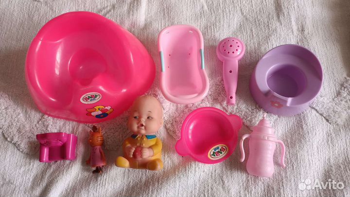 Пакет игрушек для девочки